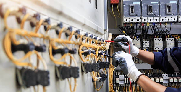 Professional Electrician technician working in Avon, IN